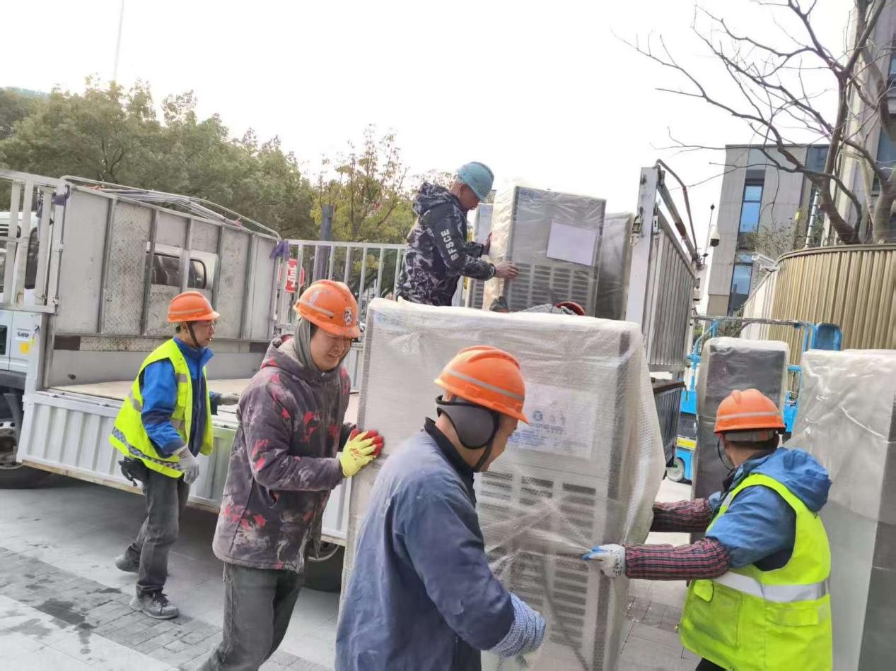 乐都小区引进上海众有除湿机，实现地下车库洁净干燥无水渍