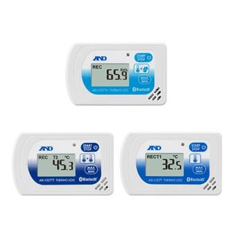 日本AND爱安得蓝牙内置温湿度数据记录仪