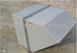 WEXD配设45°防雨罩厂用隔爆型轴流风机方型规格齐全