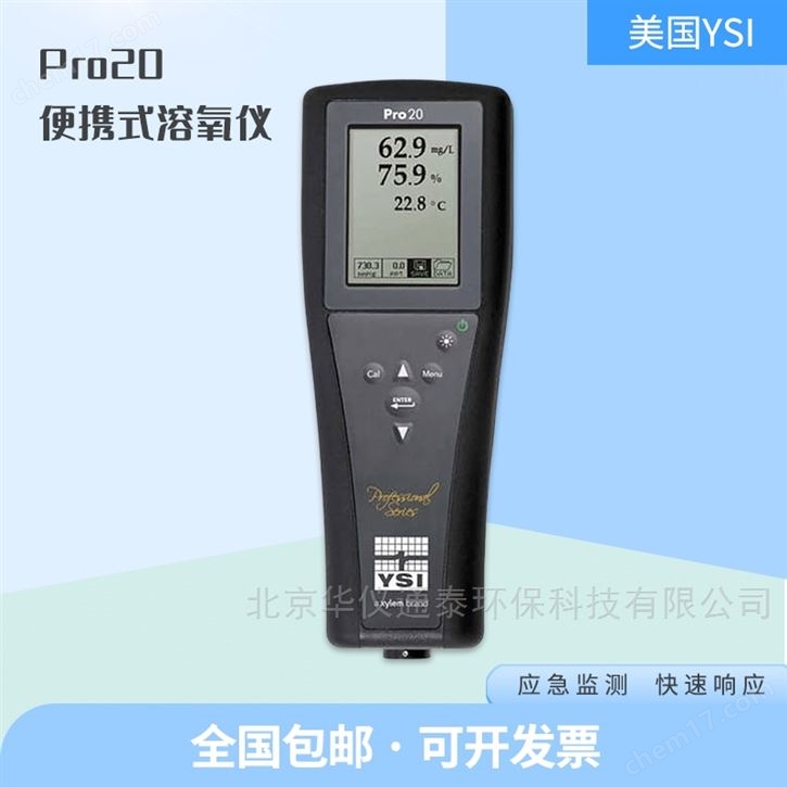 美國YSI手持式溶解氧儀Pro20