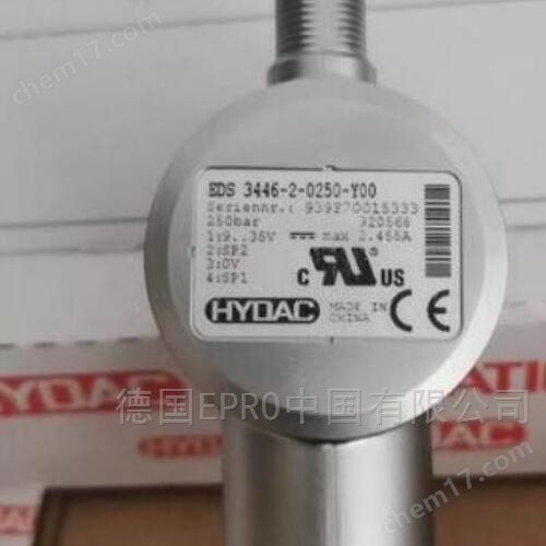 EDS3448-5-0250-000HYDAC壓力傳感器代理