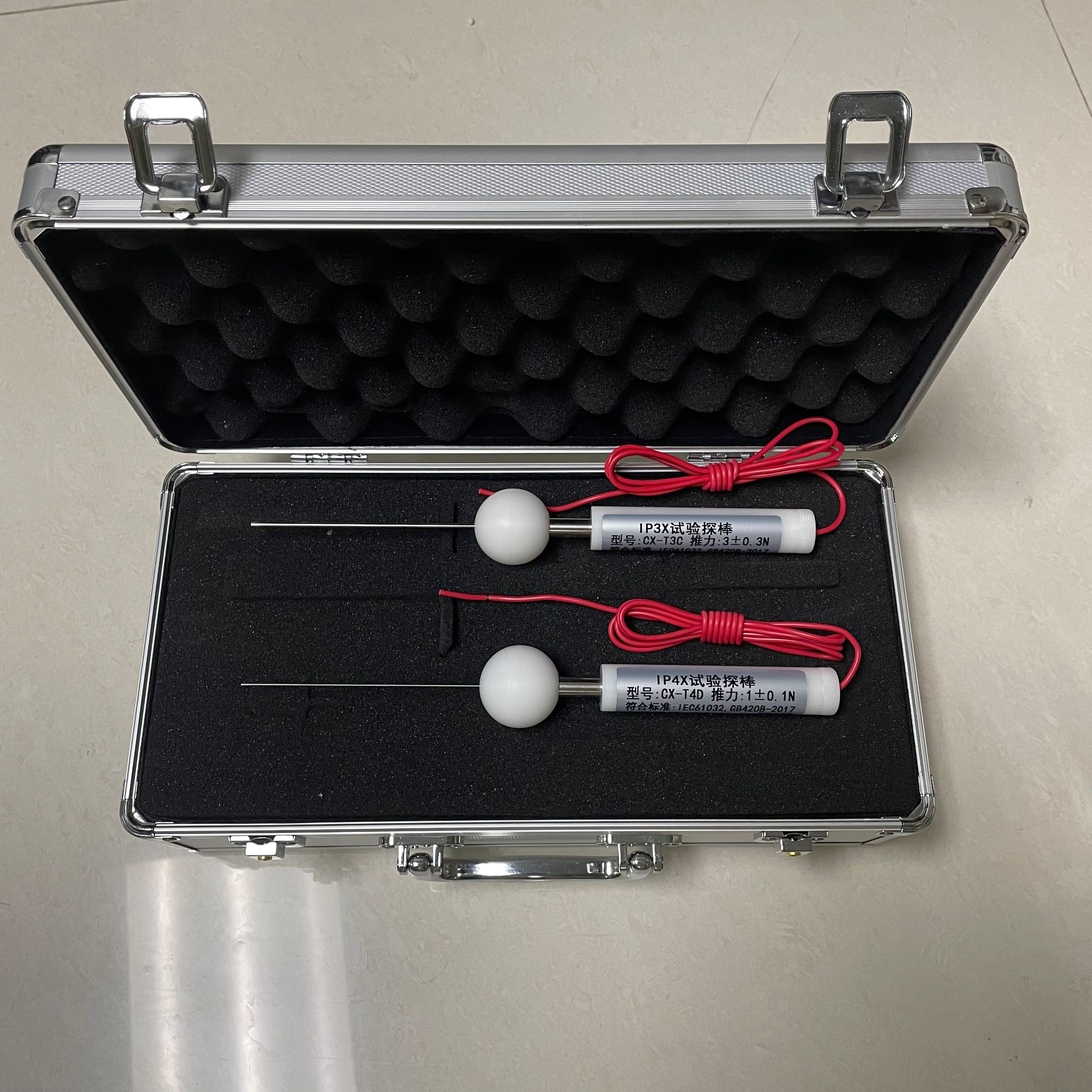 熱烈慶賀我司IP3X、IP4X試驗探棒升級成功