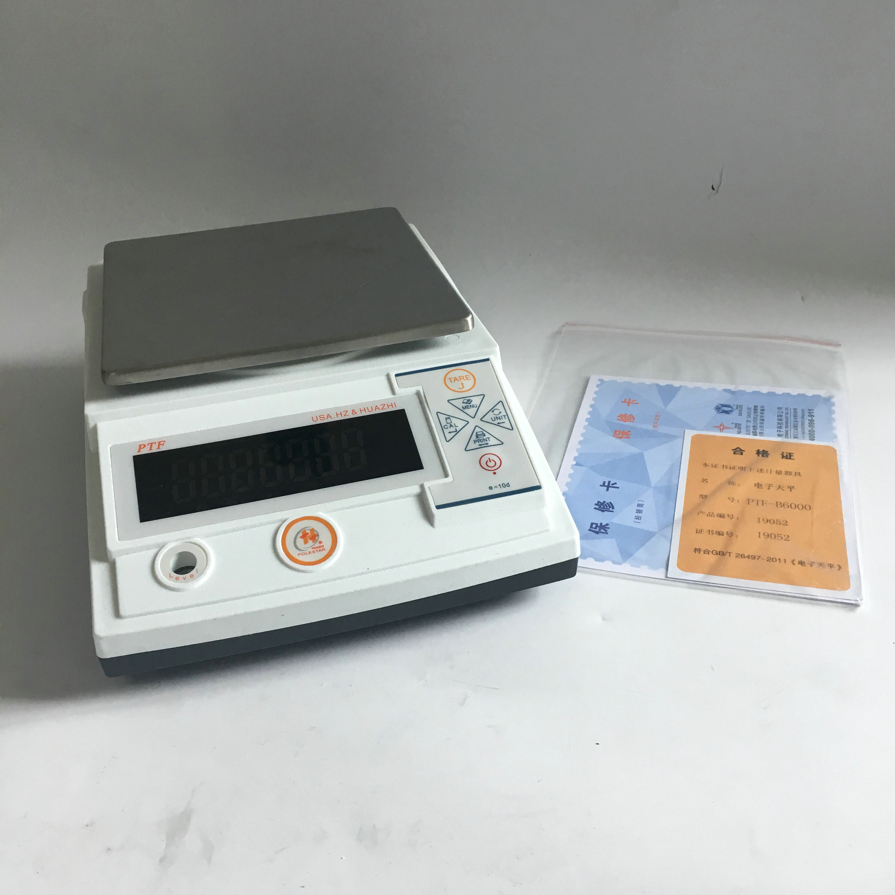 PTF-A3000電子天平的校準(zhǔn)方法及注意事項