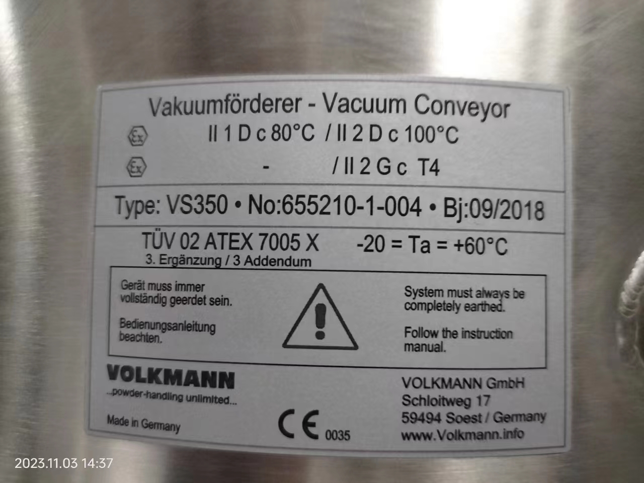德國(guó)VOLKMANN MULTIJECTOR真空泵G 4500操作手冊(cè)