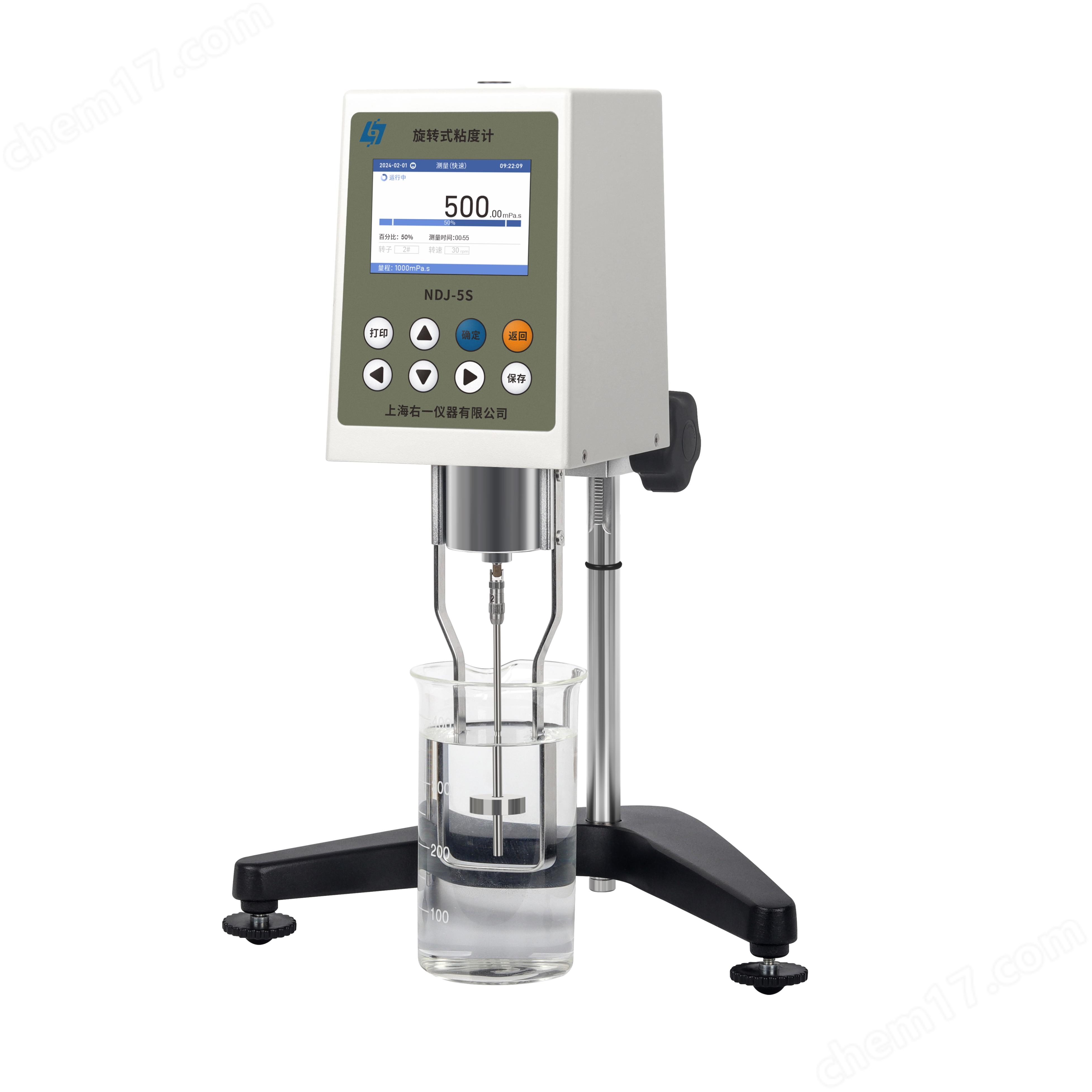 NDJ-5S、NDJ-8S旋轉(zhuǎn)式粘度計(jì)的主要技術(shù)參數(shù)有哪些?