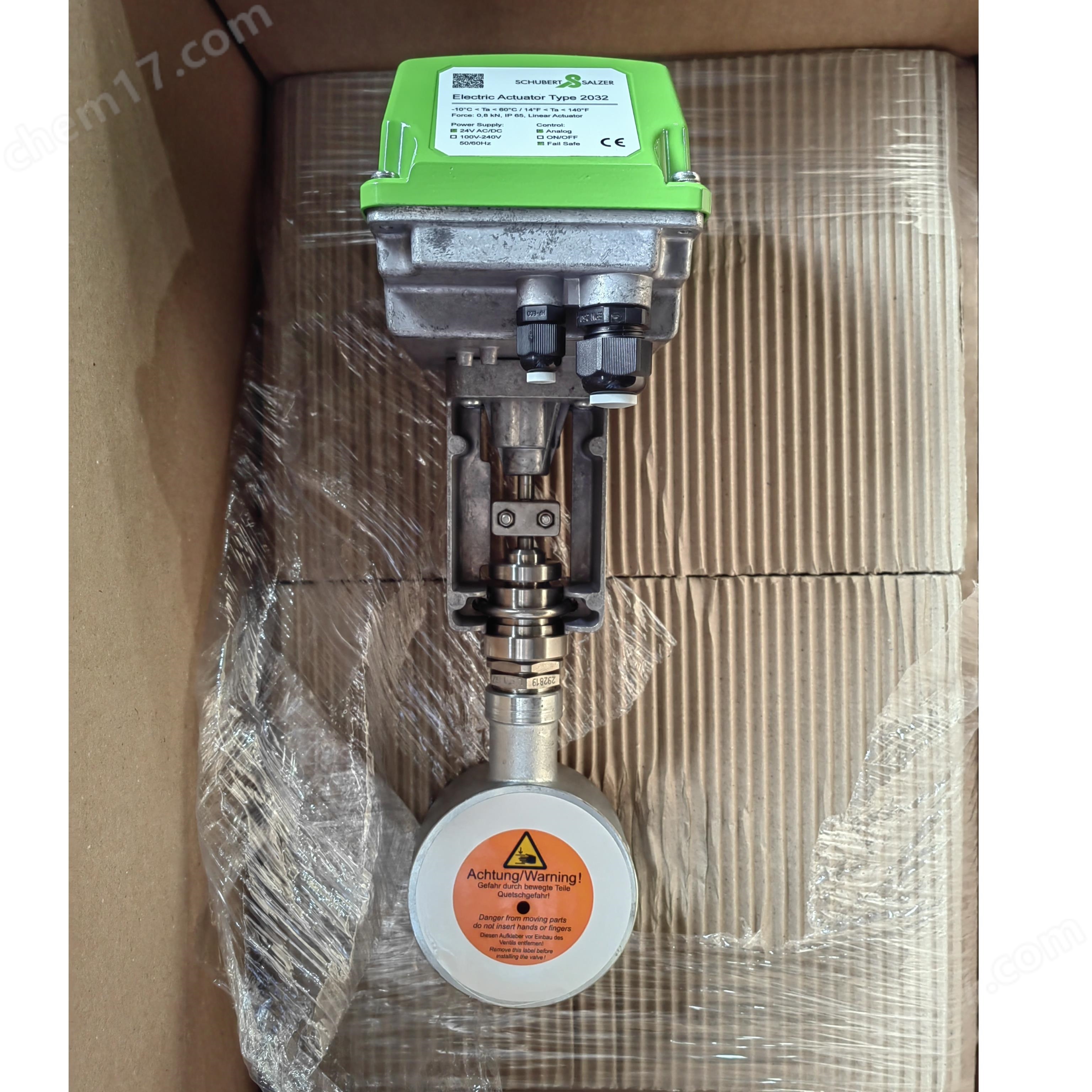 舒伯特8038/125VTG01AM大口徑電動(dòng)控制閥