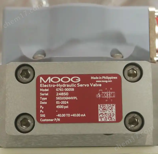 MOOG穆格伺服閥078K600D產(chǎn)品原廠現(xiàn)貨