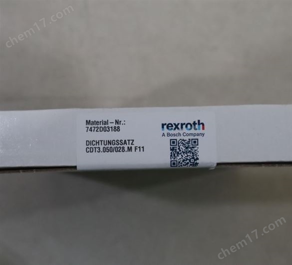 7472D03188 CDT3.050/028.M F11 德國力士樂REXROTH油缸密封套件