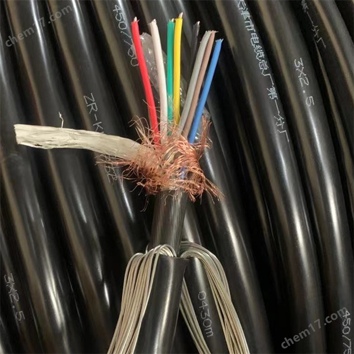 煤礦用計算機軟電纜 對絞分屏蔽