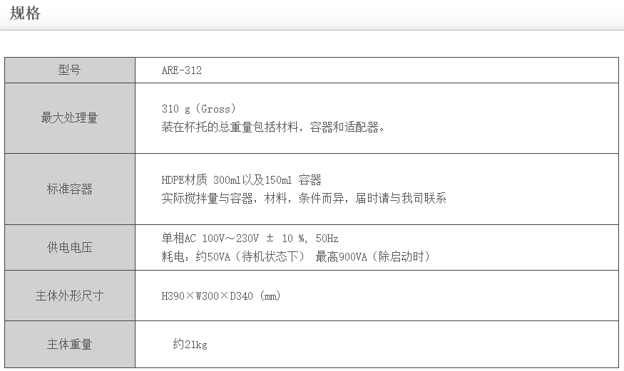THINKY新基自转公转美萨全搅拌机　ARE-310/AR-100锂电行业新能源汽车领域