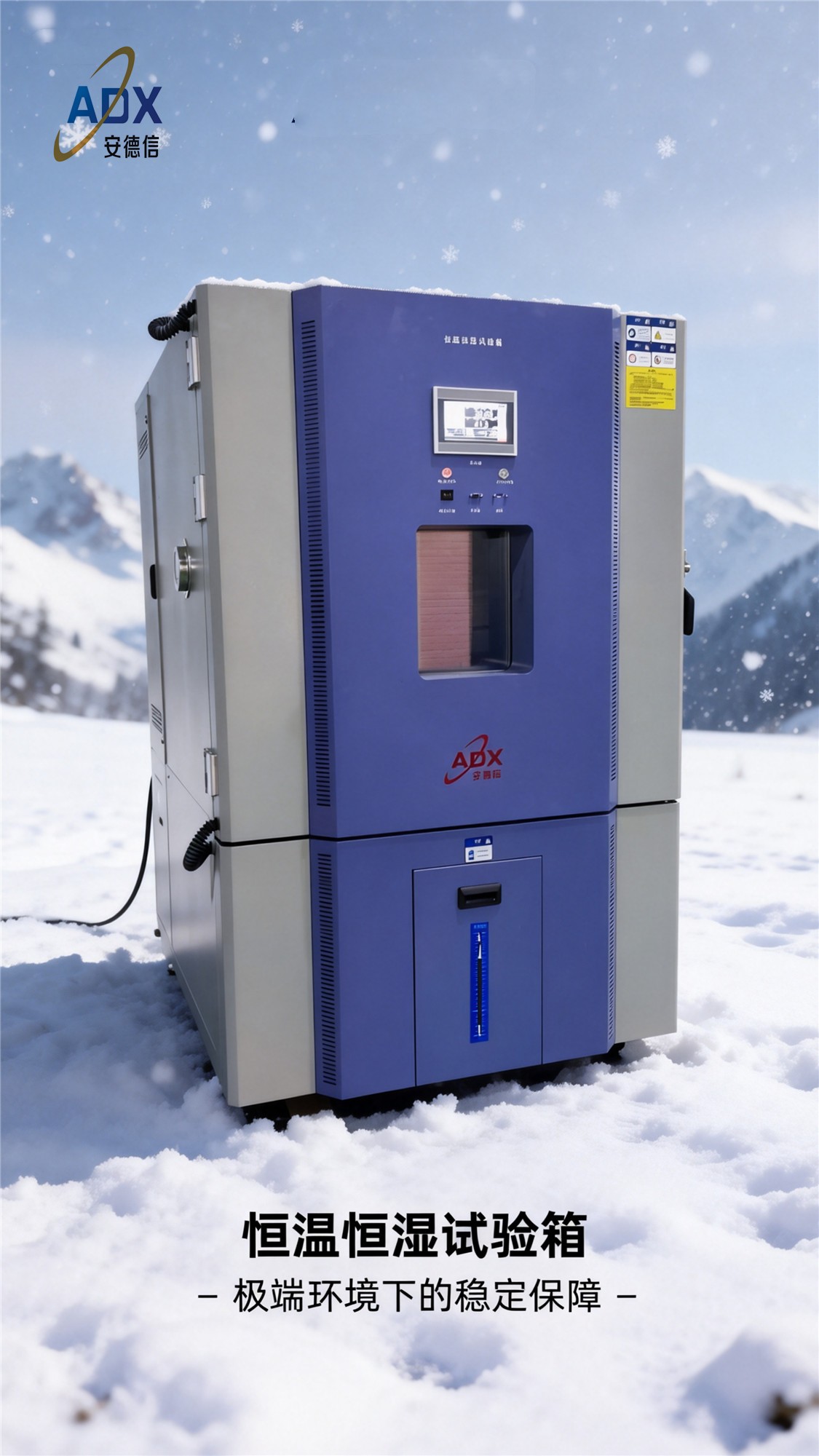 雪漫江城守崗盡責 匠心護航環境試驗設備穩定運行