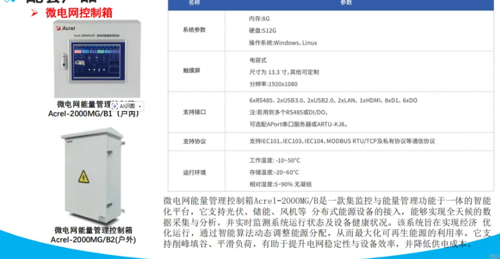 更省、更穩(wěn)、更綠—安科瑞液冷儲能柜助力微電網(wǎng)高效益運行