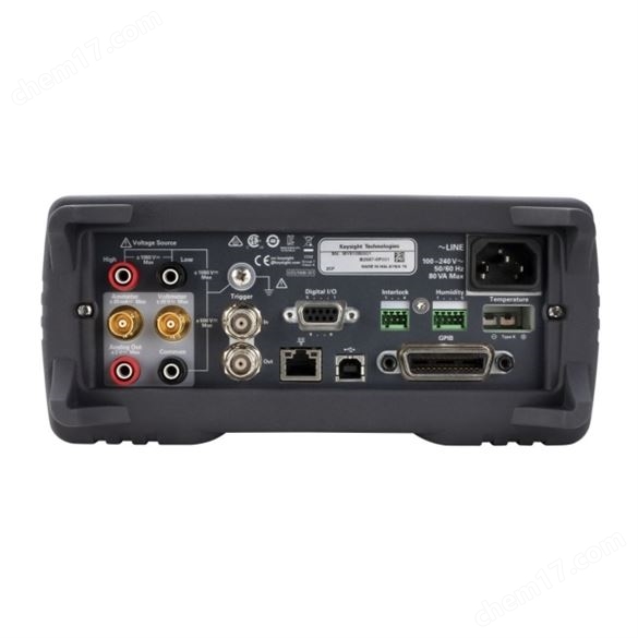 是德科技Keysight B2987C靜電計/高阻表